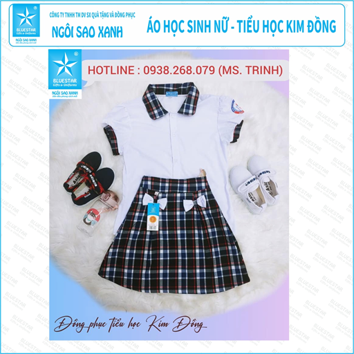 ÁO HỌC SINH NỮ - TH KIM ĐỒNG